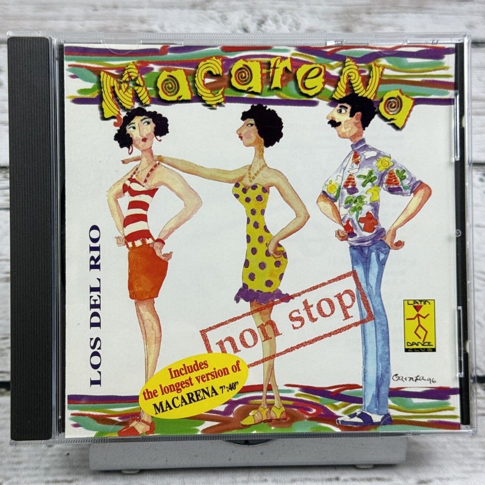 Los Del Rio – Macarena (Non Stop) (CD, Jun-1996, Sony BMG)‎ Maxi-Single